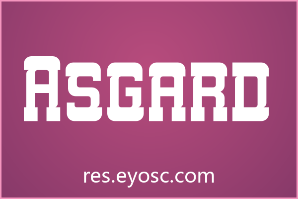 做杂志排版总缺力量感？「Asgard」能打破僵局吗