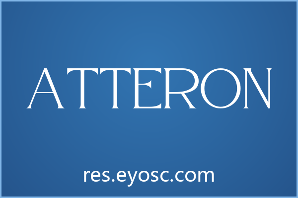Atteron 字体下载：电商Banner的优雅衬线之选