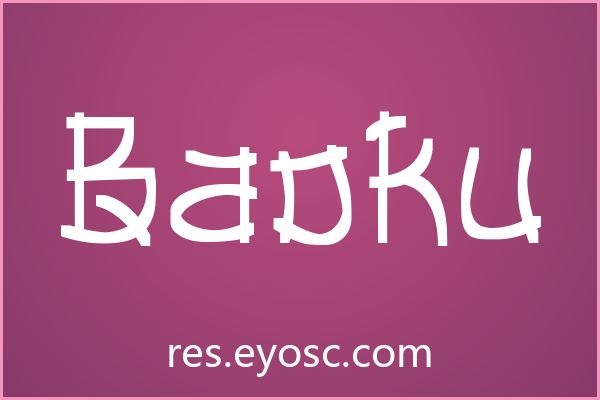 「Baoku」：带着几何趣味与杂志排版的呼吸感