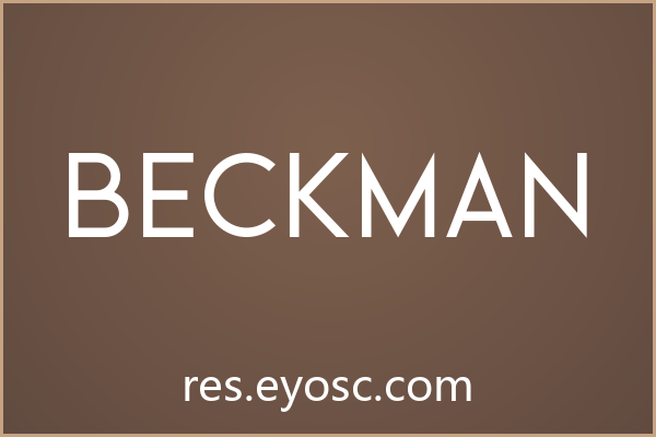 杂志排版设计师清单：Beckman 值得收藏吗