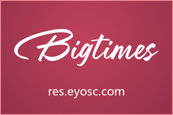 用Bigtimes签名体为设计注入手作温度