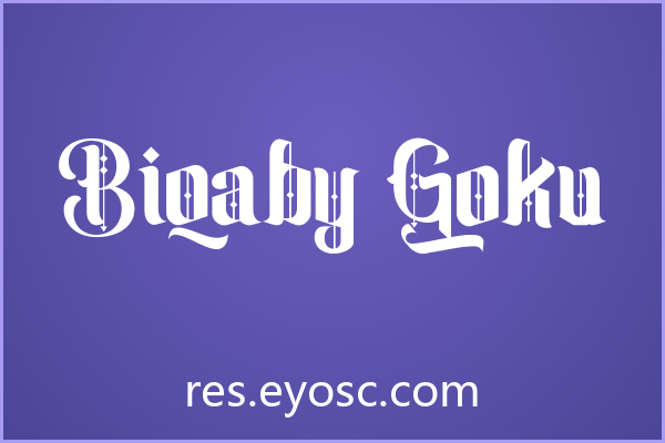 「Biqaby Goku」：社交媒体视觉里的锐利设计语言