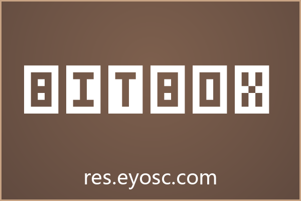 做社交媒体总缺个性？「BitBox」bitmap字体试试
