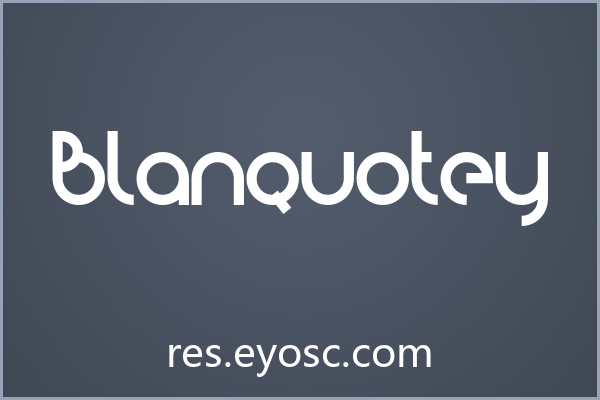 做电商Banner总缺好字体？「Blanquotey」值得试试