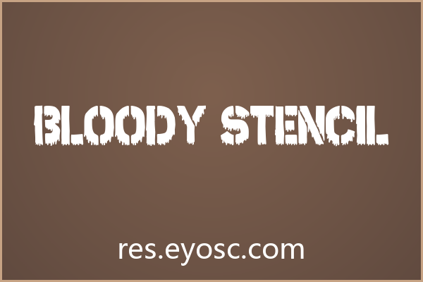 为什么「Bloody Stencil」在社交媒体视觉中值得关注