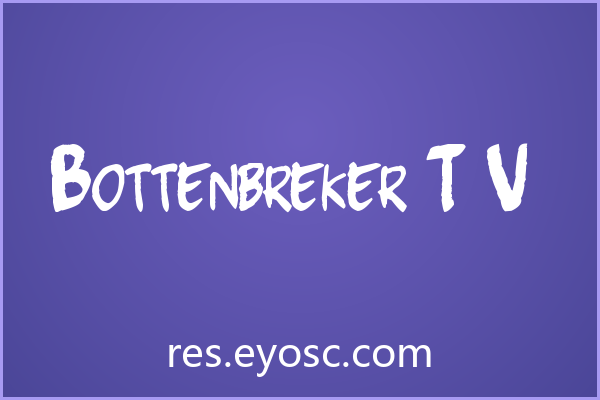 Bottenbreker T.V.字体下载｜社交媒体手绘风