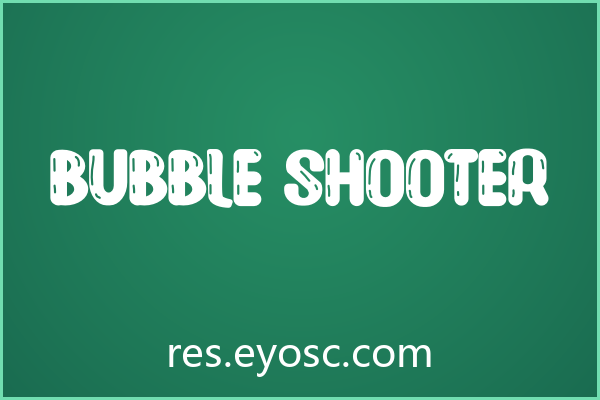 Bubble Shooter 字体下载 | 品牌VI的圆润气泡风格