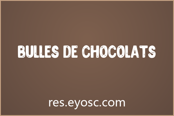 「Bulles de chocolats」：打破常规的品牌视觉气泡宣言