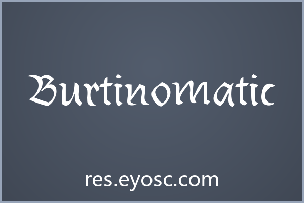 Burtinomatic下载 | 电商Banner中世纪花体