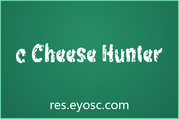 电商大促Banner必备？c Cheese Hunter 字体收藏清单