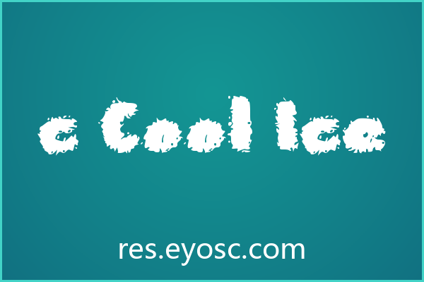 c Cool Ice：用冰霜肌理重塑杂志排版的视觉语言