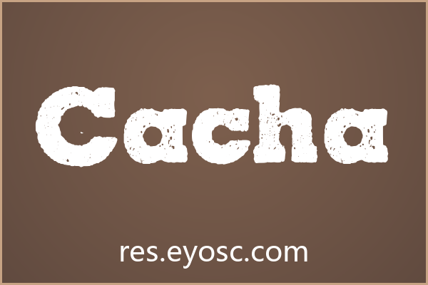 海报标题字体清单：Cacha 值得收藏吗