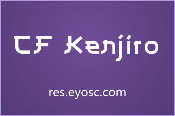 为潮流海报注入未来感：看看 CF Kenjiro