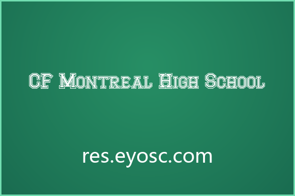 球队队标与街头潮牌CF Montreal High School的视觉张力