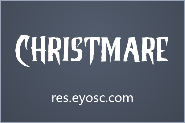 用 Christmare 点燃恐怖品牌视觉火花