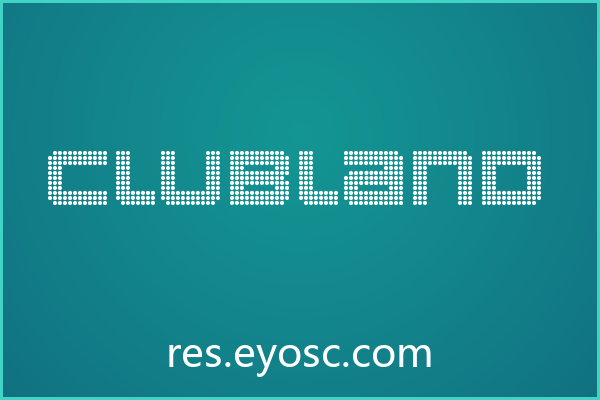 Clubland 字体下载 | 电商Banner点阵风格利器