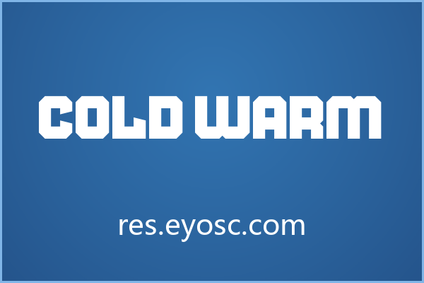 硬朗切角的方形体 Cold Warm