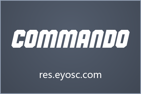 Commando：粗犷里藏着精准的几何