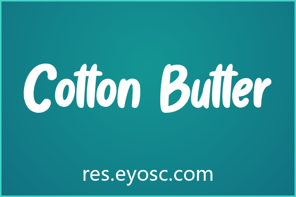 换个口味？聊聊「Cotton Butter」做海报标题的细节