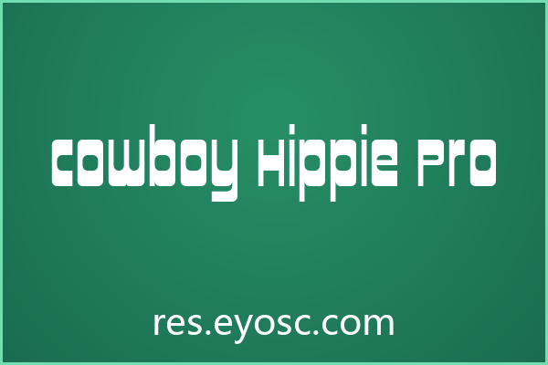 Cowboy Hippie Pro 下载 | 网页标题复古精选