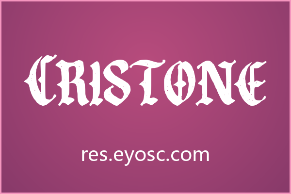 Cristone，中世纪哥特的当代演绎
