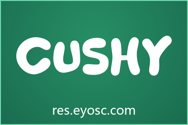 Cushy：自带充气弹性的品牌亲和力卡通字体