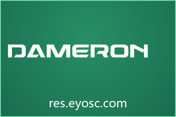设计师字体清单：Dameron 网页标题值得收吗
