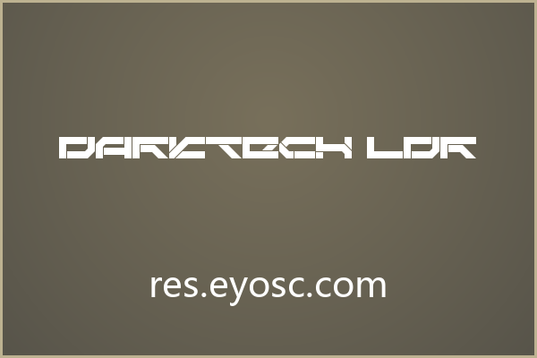 Darktech LDR：为科技海报注入硬核能量