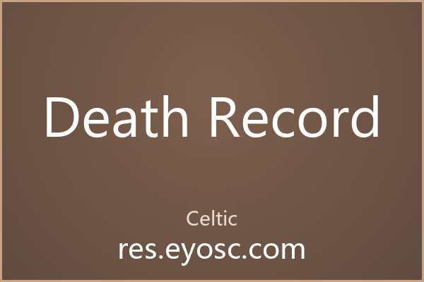 Death Record：为黑暗主题而生的凯尔特字体