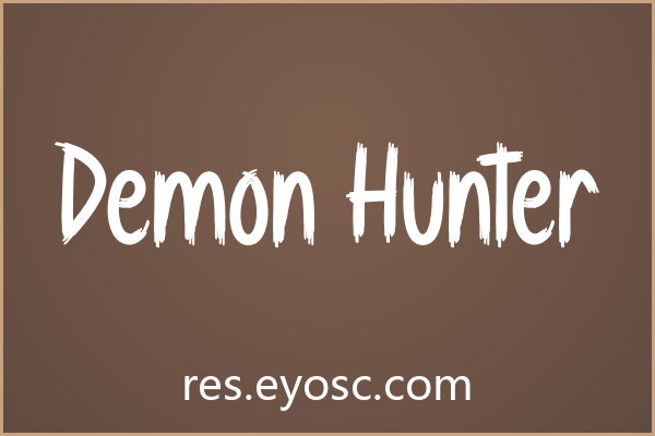 「Demon Hunter」：克制又有个性的Halloween风格