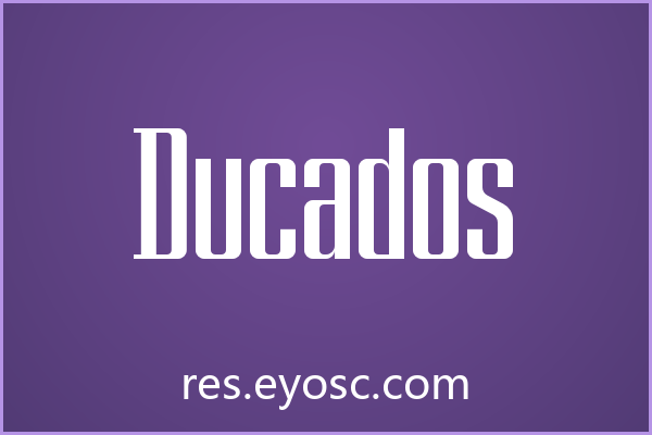 「Ducados」——字体即设计语言，偏观点