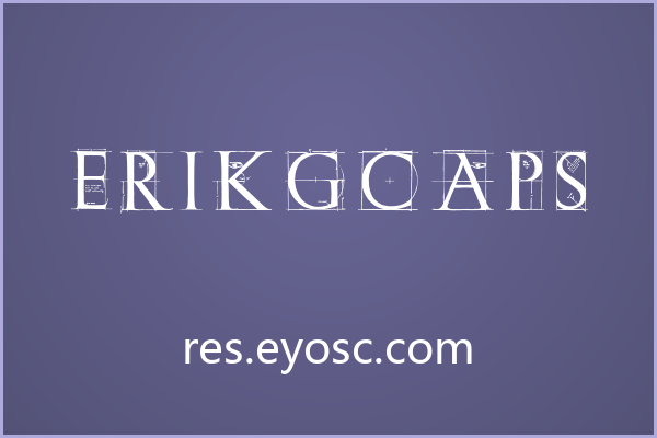ErikGCaps 的网格线为复古海报注入实验性骨架