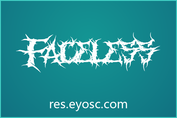 设计师字体清单 | Faceless 电商Banner收藏指南
