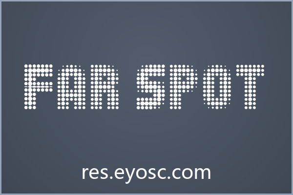 「Far Spot」——用点阵重塑杂志排版的视觉语言