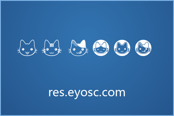 手帐贴纸灵感库：FB Nyan 的可爱字形