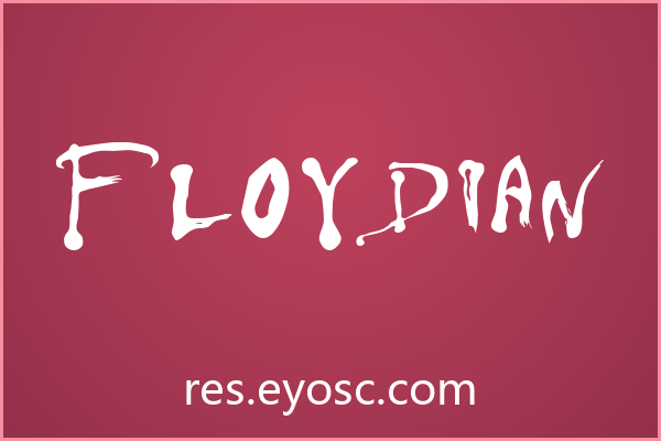 「Floydian」：带着墨迹呼吸感的App界面手写体