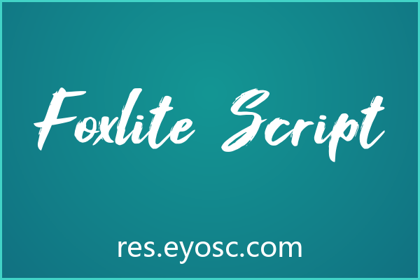 「Foxlite Script」：杂志排版里随性而克制的手写灵魂