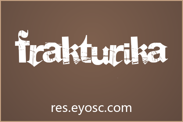 Frakturika——网页标题的设计宣言
