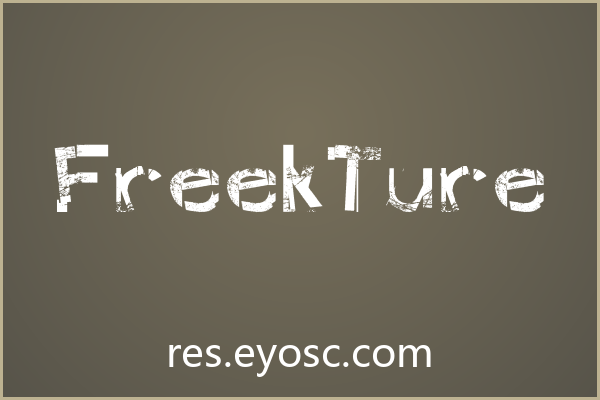 做海报标题总缺点破坏力？「FreekTure」能破局吗