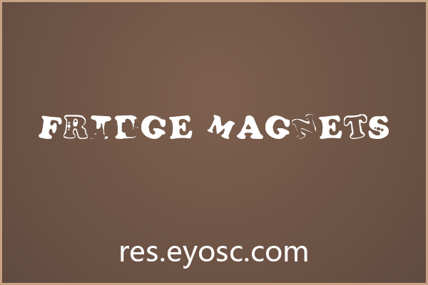 Fridge Magnets：粗粝不羁的破坏美学