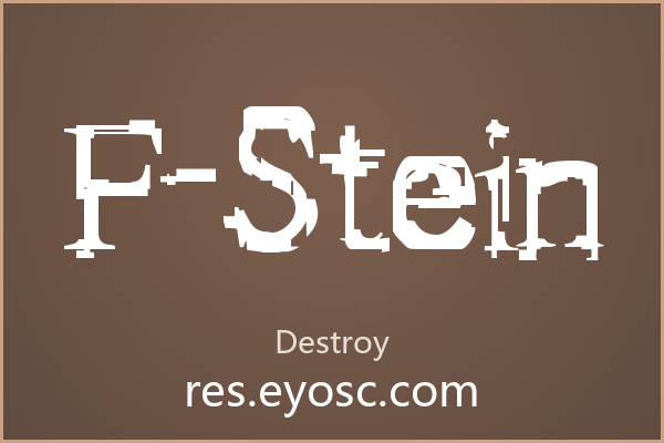 拿F-Stein做电商Banner，大字号才对它味