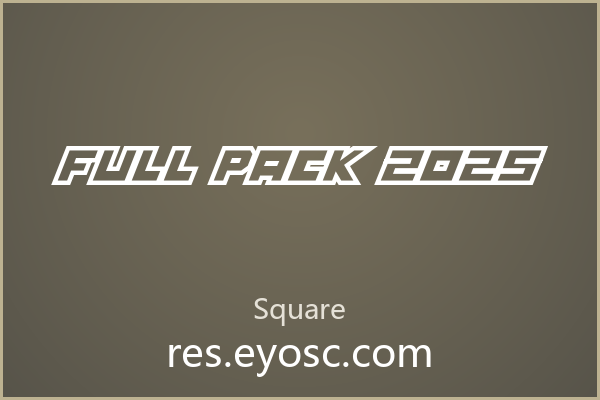 电商Banner版面上一眼认出的 Full Pack 2025