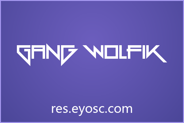 Modern字体Gang Wolfik为何适合书籍封面