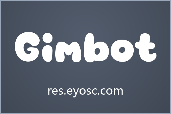 意外的稳重感，Gimbot的卡通字体新可能