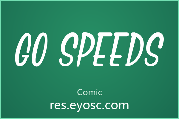 Go Speeds：当美式手写遇上克制感