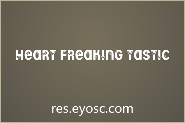 「Heart Freaking Tastic」：藏进笔画的App界面甜心