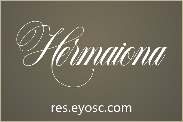 「Hermaiona」：海报标题里那抹不羁又克制的优雅