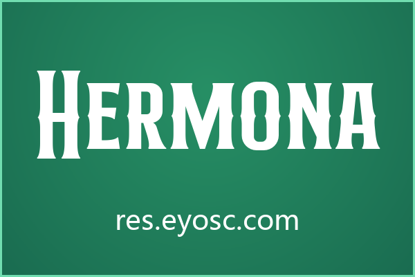 Hermona，复古字体的新浪潮，包装标题首选