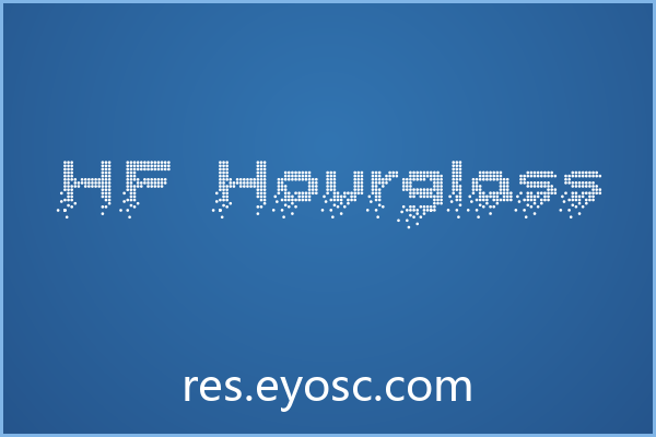 品牌VI想做复古科技感？试试「HF Hourglass」