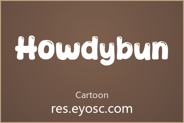 做社媒封面的人该看看 Howdybun